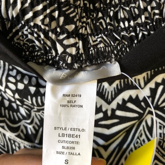 La Blanca Tie Front Side Slit Pant Swim Cover-up - Picture 6 of 10